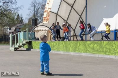 Открытие сезона на в парке