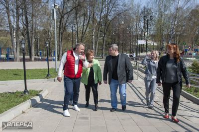 Открытие сезона на в парке