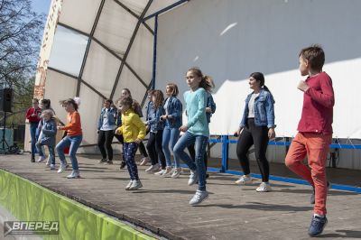 Открытие сезона на в парке