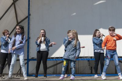 Открытие сезона на в парке