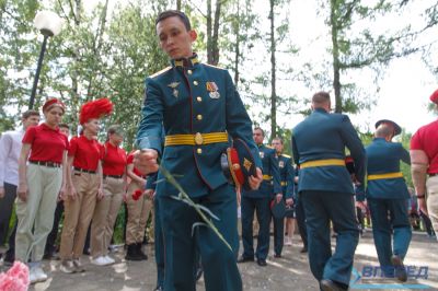 В лицее №24 на Вакцине вспоминают героя Советского Союза Александра Корявина_23
