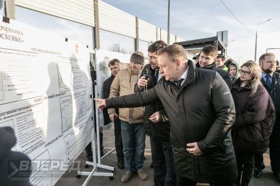 Министр транспорта на открытии Западного объезда_10