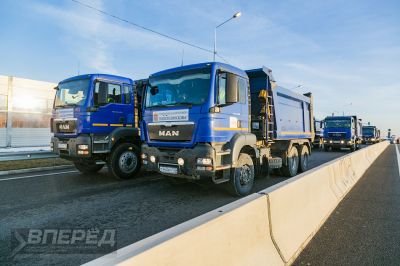 Министр транспорта на открытии Западного объезда_18