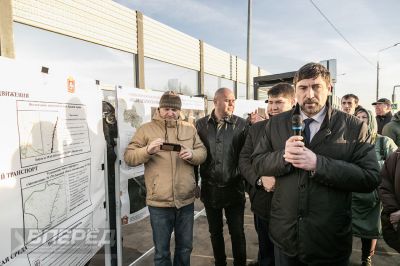 Министр транспорта на открытии Западного объезда_8