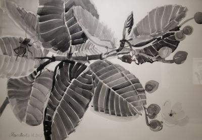 Два мира на одной выставке: Игорь Олейников и квартет анималистов_14