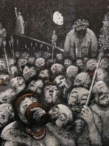 Два мира на одной выставке: Игорь Олейников и квартет анималистов_3