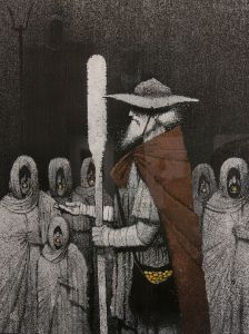 Два мира на одной выставке: Игорь Олейников и квартет анималистов_5