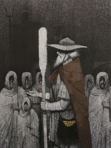 Два мира на одной выставке: Игорь Олейников и квартет анималистов_6