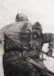 Два мира на одной выставке: Игорь Олейников и квартет анималистов_7