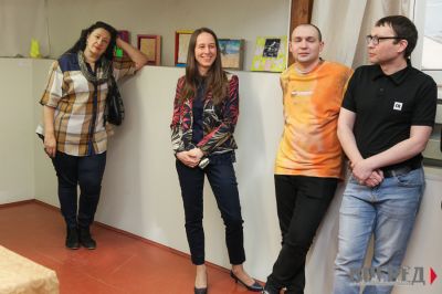 Выставка молодых художников в «АртБazе»_32