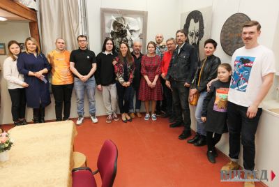 Выставка молодых художников в «АртБazе»_33