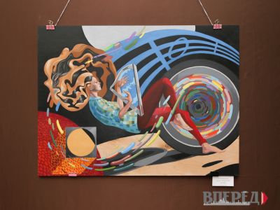 Выставка молодых художников в «АртБazе»_44