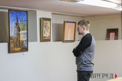 Выставка молодых художников в «АртБazе»_65