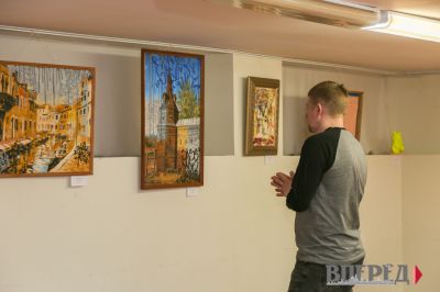 Выставка молодых художников в «АртБazе»_66