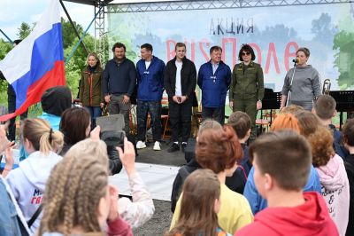 Акция «RUS.Поле» прошла 9 июня на Семхозском поле_11