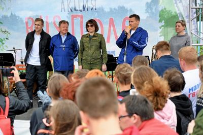 Акция «RUS.Поле» прошла 9 июня на Семхозском поле_12