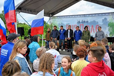 Акция «RUS.Поле» прошла 9 июня на Семхозском поле_9