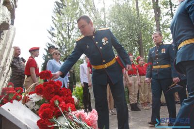 В лицее №24 на Вакцине вспоминают героя Советского Союза Александра Корявина_24
