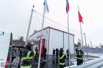 Открытие пожарного депо в Торгашино_10