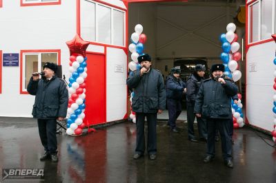 Открытие пожарного депо в Торгашино_35