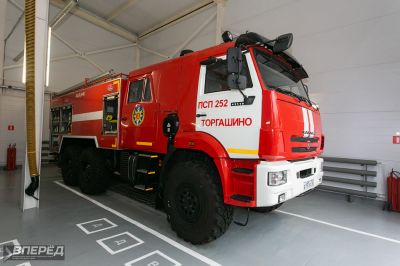 Открытие пожарного депо в Торгашино_37