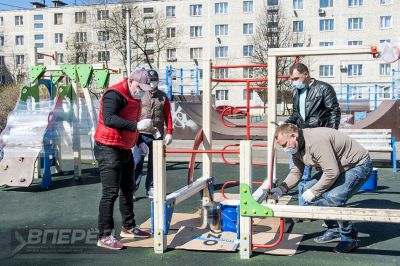 Благоустройство детской площадки в Скоропусковском_19
