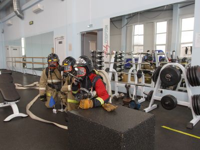 Пожарные учения на Ледовой арене_25