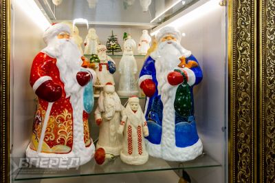 Выставка новогодних игрушек в музее Советского детства_25