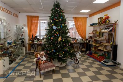Выставка новогодних игрушек в музее Советского детства_4
